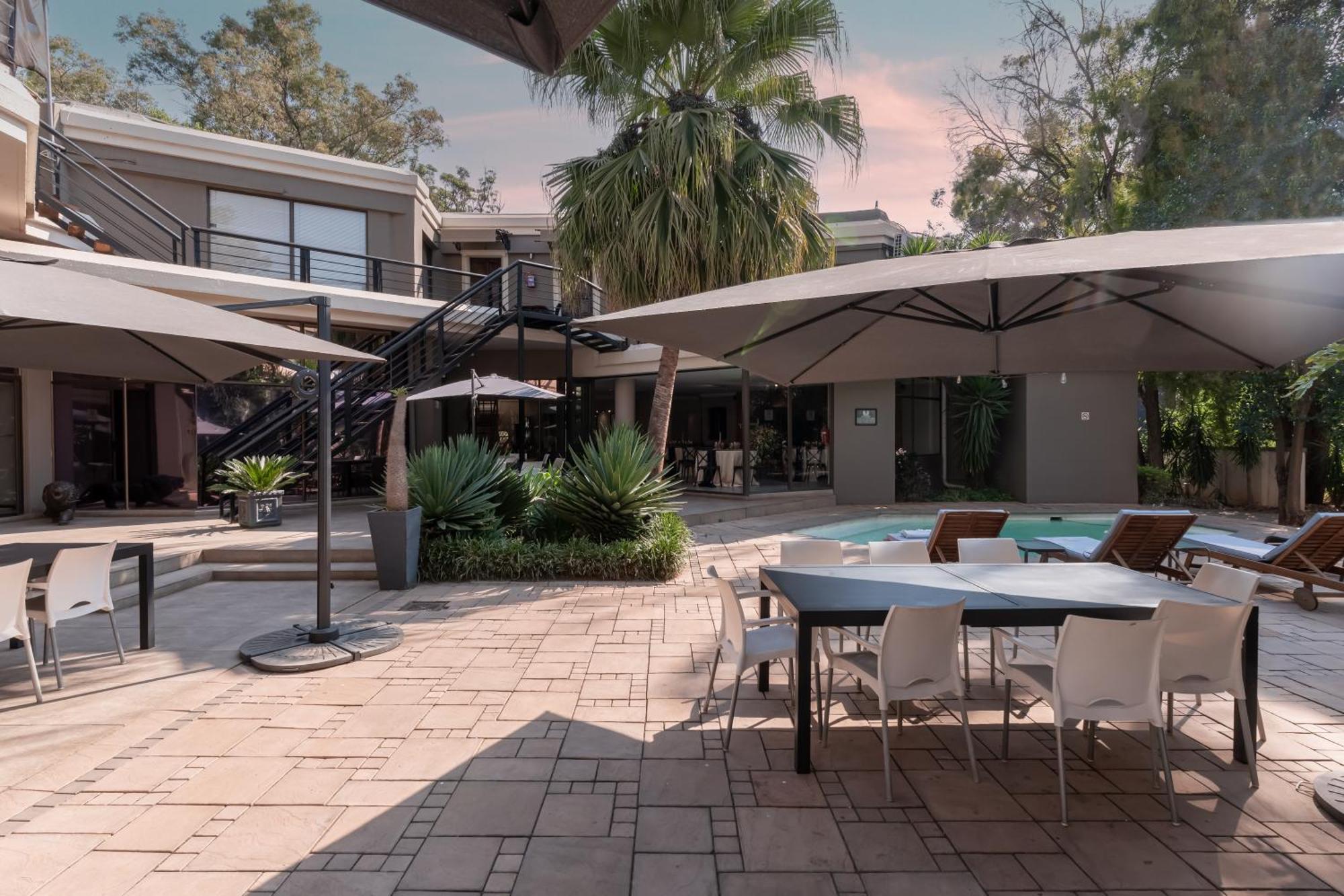 Villa Africa Boutique Hotel & Spa بريتوريا المظهر الخارجي الصورة