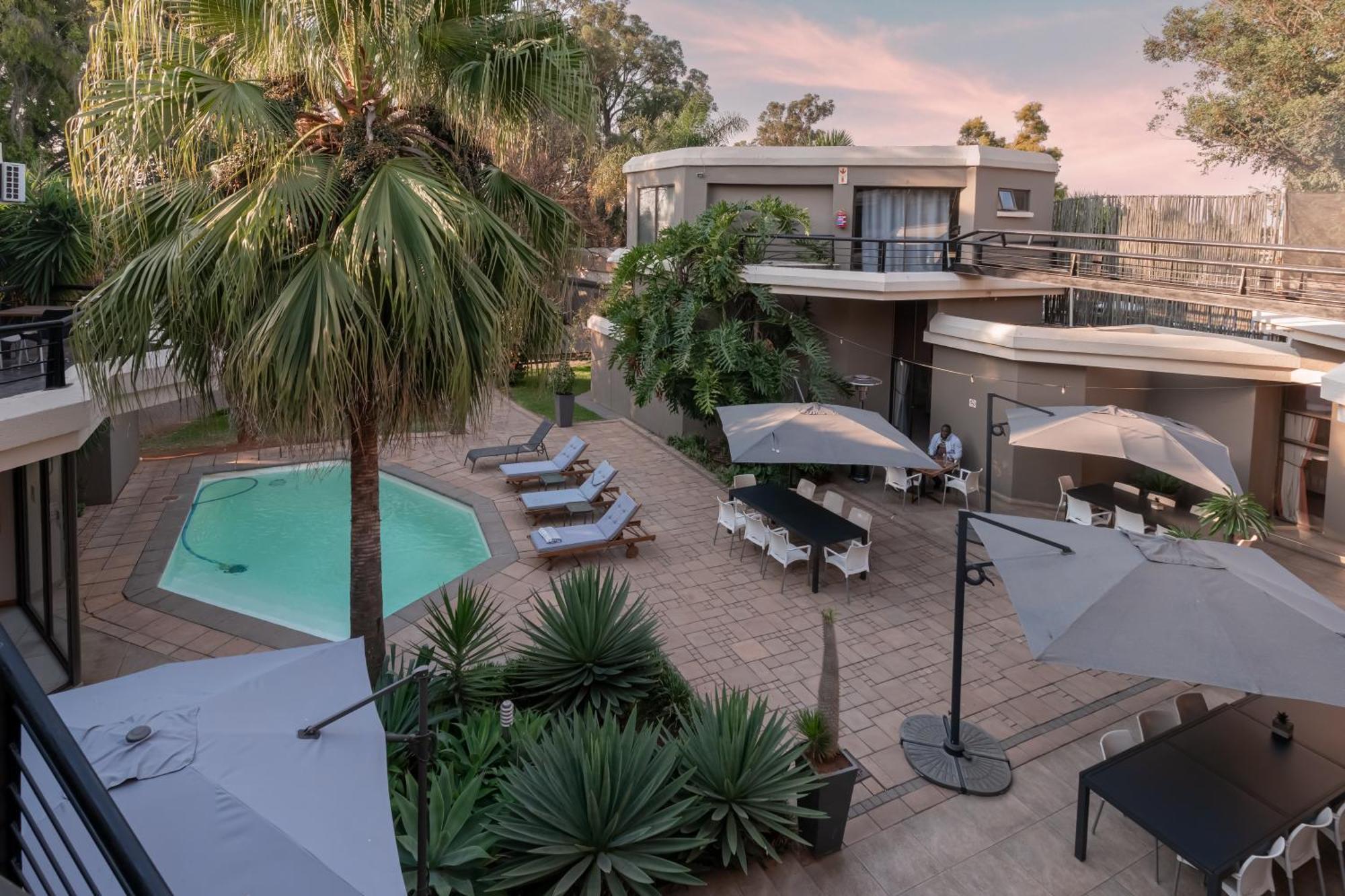 Villa Africa Boutique Hotel & Spa بريتوريا المظهر الخارجي الصورة