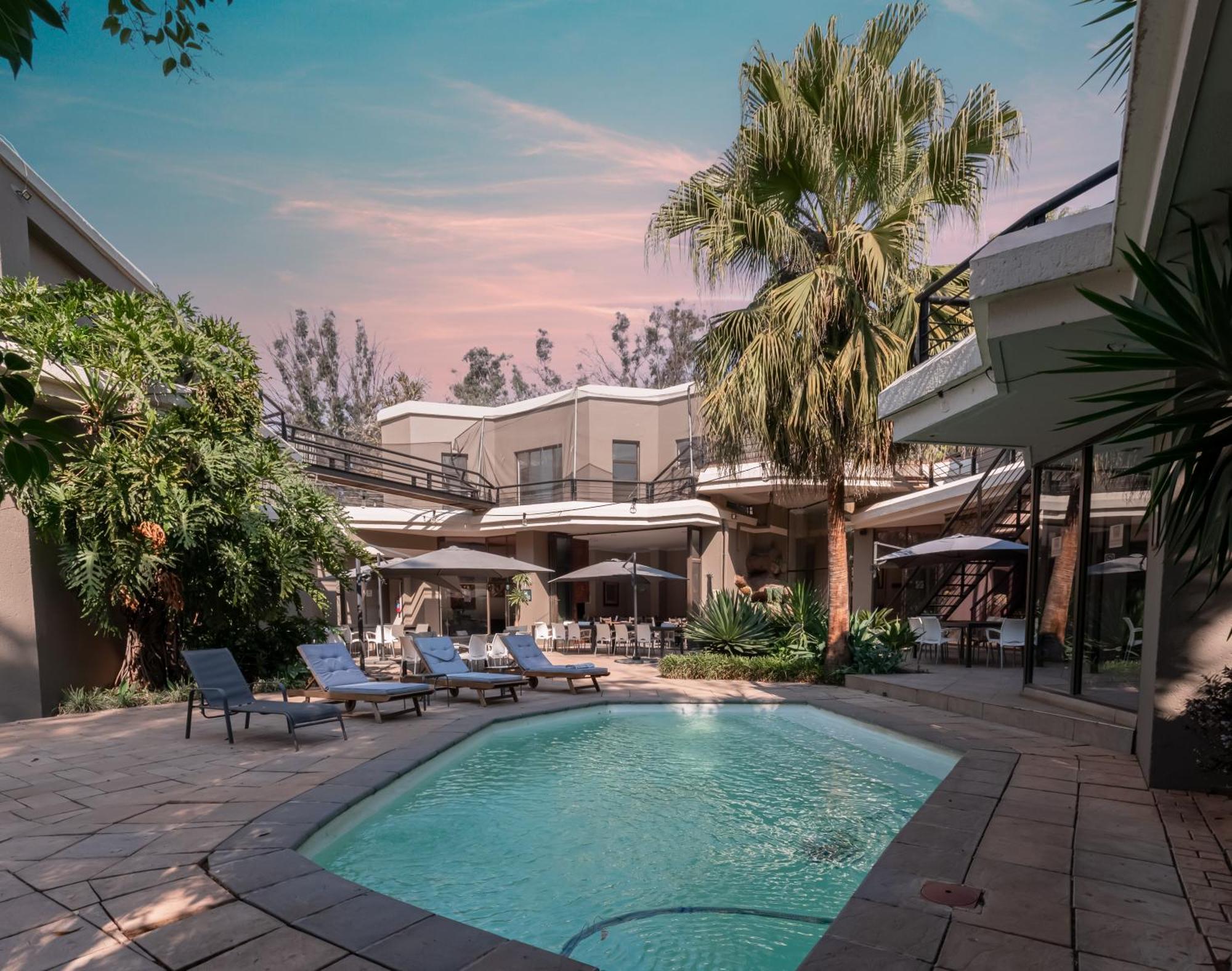 Villa Africa Boutique Hotel & Spa بريتوريا المظهر الخارجي الصورة